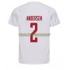 Original Fußballtrikot Dänemark Joachim Andersen 2 Auswärtstrikot WM 2022 Für Herren